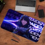 raiden shogun desk mat