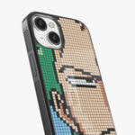 zorro pixelart glass case