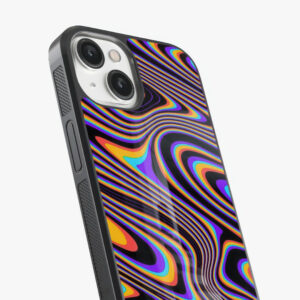 trippy hue glass case