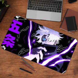 Lightning Gojo Desk Mat