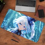 furina genshin impact gaming desk mat