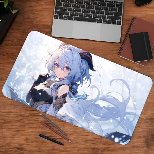 Eula Genshin Impact Gaming Desk Mat