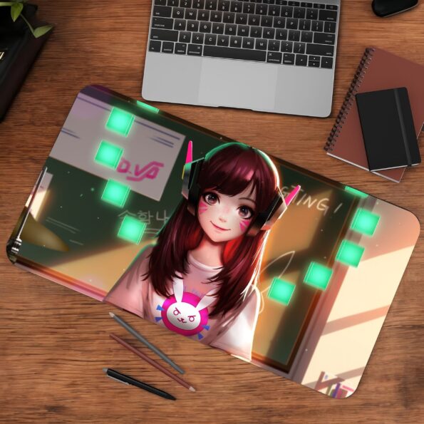 D.Va Overwatch Gaming Desk Mat