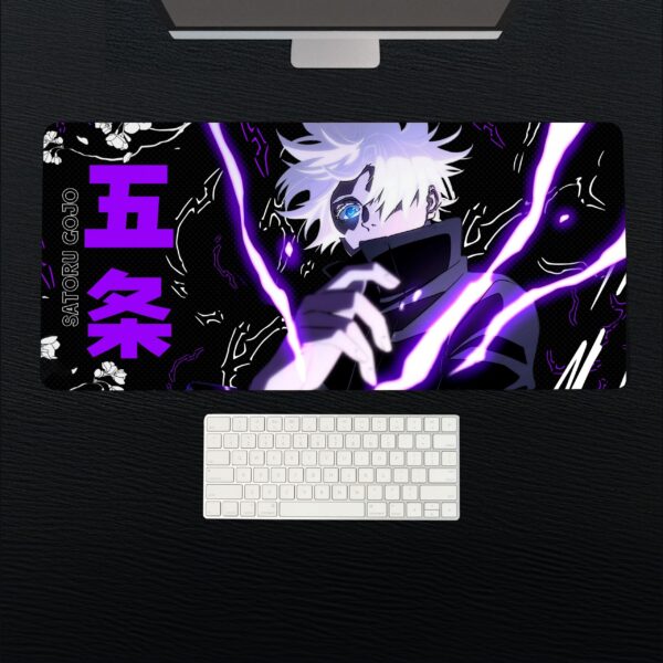 Lightning Gojo Desk Mat