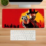 red dead redemption gaming desk mat