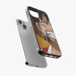 luffy pixelart glass case