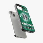 starbucks logo glass case