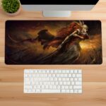 malenia blade of miquella elden ring gaming desk mat