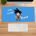 goku further n beyond gaming desk mat