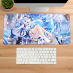 furina’s party genshin impact gaming desk mat