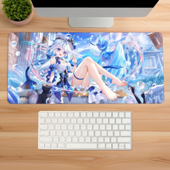 Furina's Party Genshin Impact Gaming Desk Mat