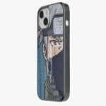 kakashi hatake pixelart glass case