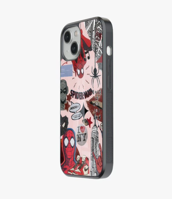 spider verse glass case