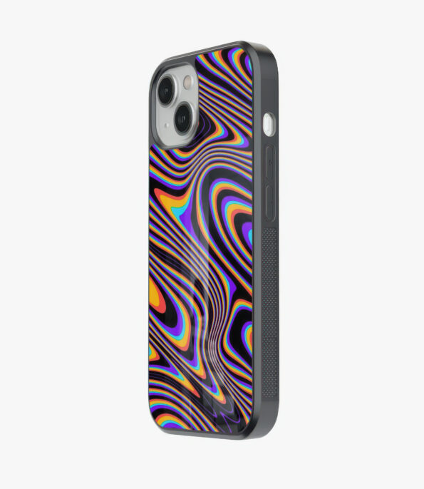 trippy hue glass case