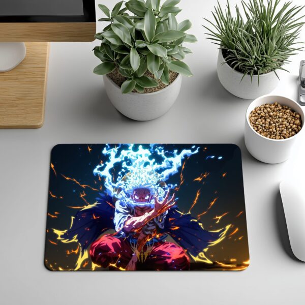 Electrified Luffy MousePad