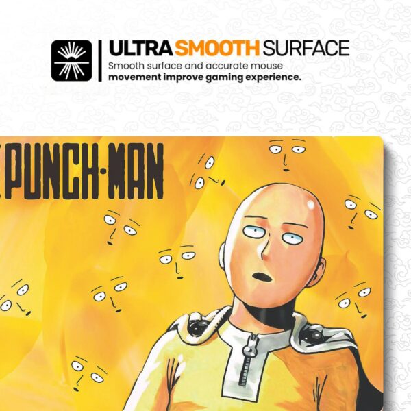 One Punch Man Gaming Desk Mat