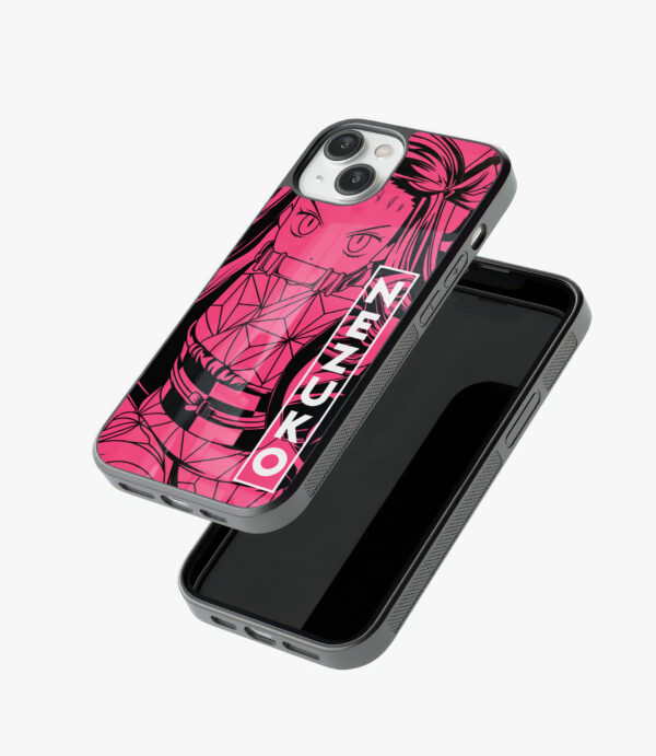 pink nezuko glass case