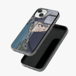 kakashi hatake pixelart glass case