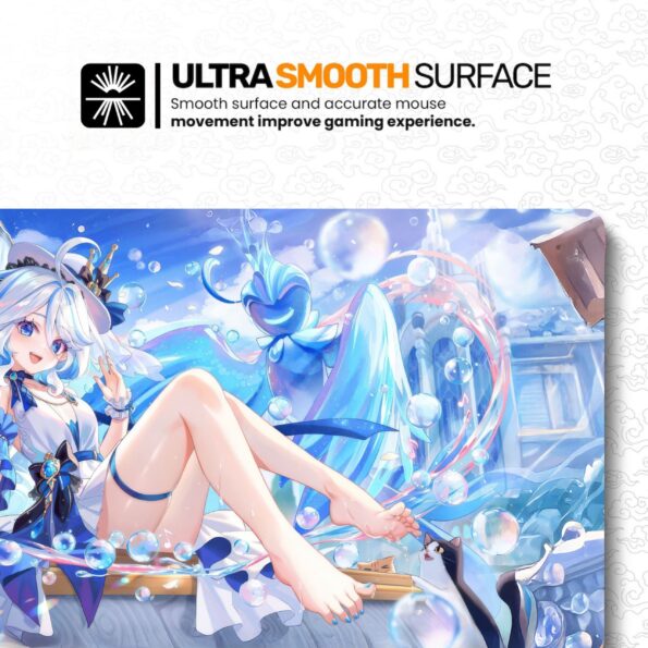 Furina's Party Genshin Impact Gaming Desk Mat