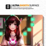 d.va overwatch gaming desk mat