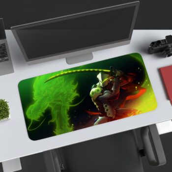 Genji Overwatch Gaming Desk Mat