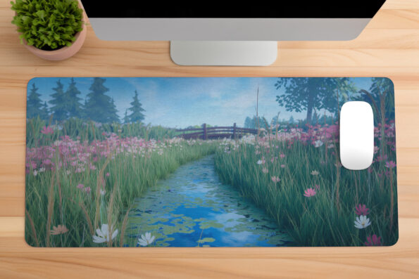 Valley of Flowers Desk Mat