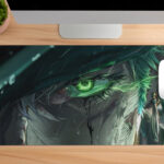 eye of zoro desk mat