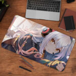 e girl desk mat