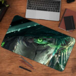 eye of zoro desk mat