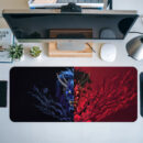 Dual Monster Desk Mat