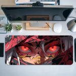 death stare desk mat