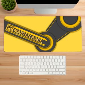 PC Master Race Gaming Desk Mat