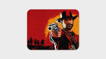 red dead mousepad