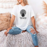 exhale the past yoga t shirt