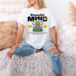 powerful mind yoga t shirt