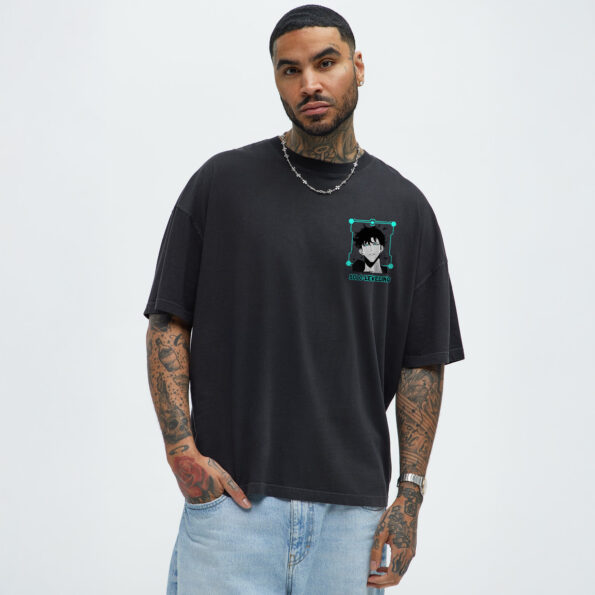 dual face oversized t shirt