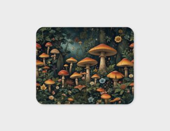 Dark Mushrooms Mousepad