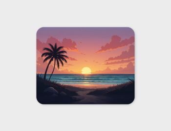 Crimson Sunset Mousepad