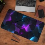 abstract pattern gaming desk mat