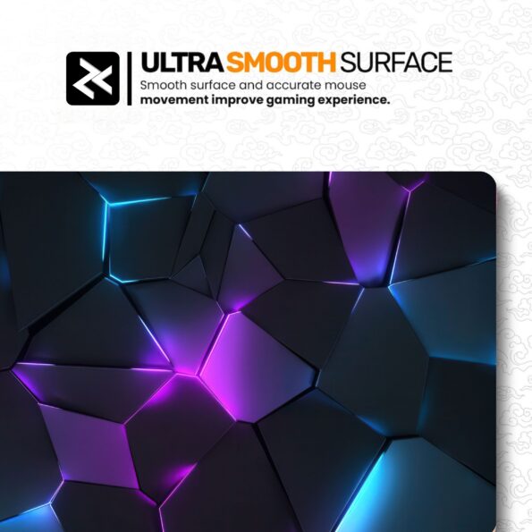 Abstract Pattern Gaming Desk Mat