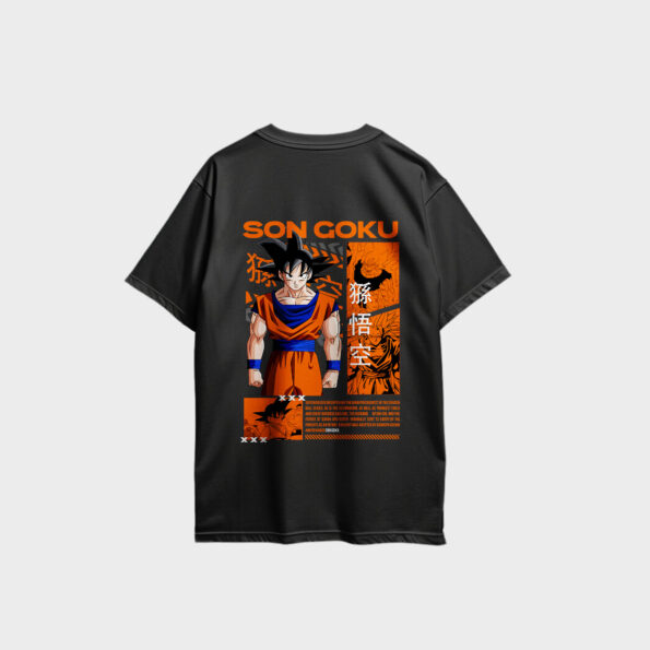 son goku oversized t shirt