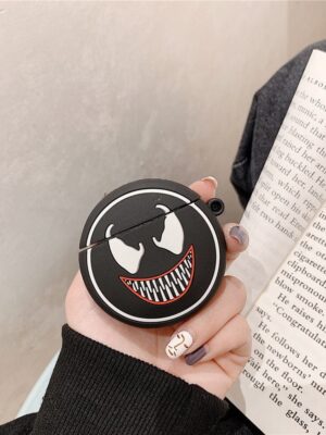 Superhero Round Logo Protective Case Cover for Apple AirPods / AirPods 2-zeracustoms.myshopify.com