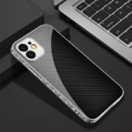 Carbon Fibre with Golden Engraving iPhone Case