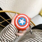 Captain America Shield Case Cover for Apple AirPods Pro