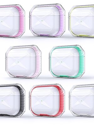 Clear Line Protective Silicon Case For Apple AirPods 3