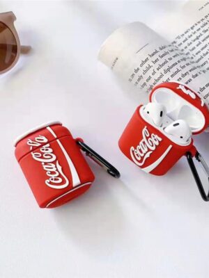 Coca Cola Can Shaped Airpods Case Cover for Apple AirPods