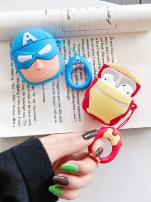 SuperHeroes Protective Case Cover for Apple AirPods / AirPods 2-zeracustoms.myshopify.com