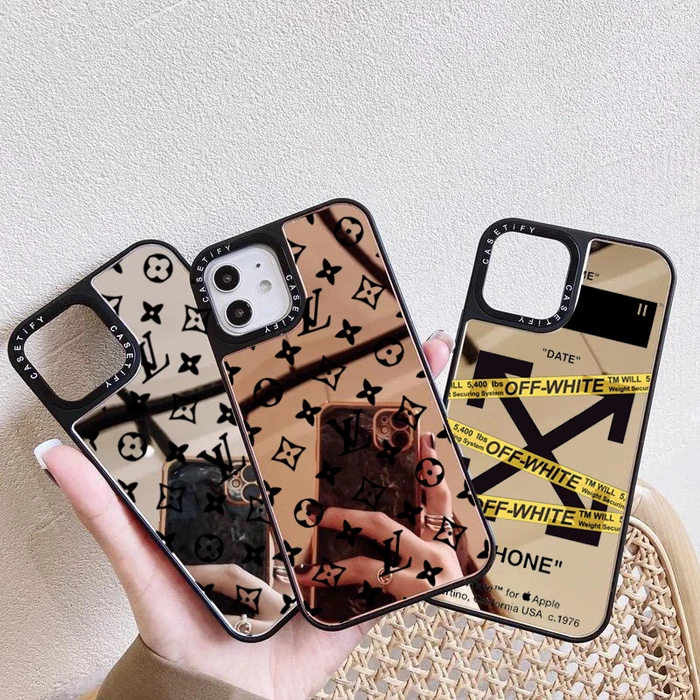 Mirror LV Pattern iPhone Case