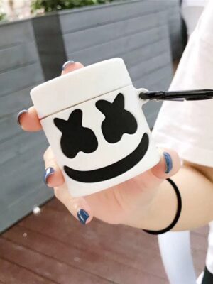 Marshmallow Case Cover for Apple AirPods-zeracustoms.myshopify.com