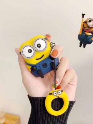 Minion Protective Case Cover for Apple AirPods / AirPods 2-zeracustoms.myshopify.com